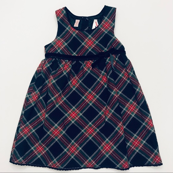 OshKosh B'gosh Other - Oshkosh B’gosh Vintage Flannel Plaid Dress Toddler